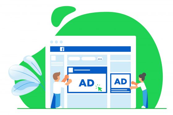 Create facebook ads with Onlymega banner maker